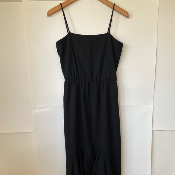 Vintage Oscar De La Renta black cocktail dress